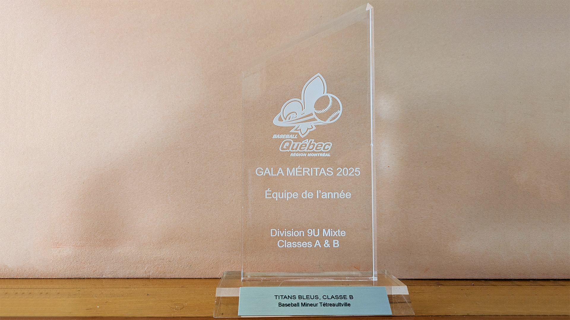 Équipe de année 2025 9U - Une